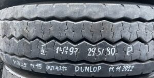 Roată scania 295/80 r22. 5 dunlop dot 4317 1 Roată scania 295/80 r22. 5 dunlop dot 4317