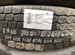 Roată scania continental 295/80r22. 5 p v 8. 25 m 10-12 2115