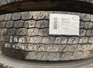 Anvelopă michelin 295/80 r22. 5, scania, 2014 1 Anvelopă michelin 295/80 r22. 5, scania, 2014