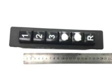 Comutator Selector de Viteze Scania cu Butoane Numerice 1, 2, 3 și R, Cod 1755719-41