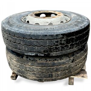 Set 2 roți scania 295/80r22. 5 225×825-15