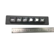 Comutator selector de viteze Scania cu butoane numerotate 1, 2, 3, D, N, R