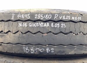 Roată volvo goodyear 295/80r22. 5 8. 05. 23 1 Roată volvo goodyear 295/80r22. 5 8. 05. 23