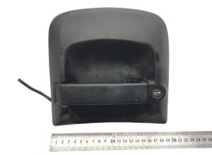 Mâner exterior ușă stânga man, negru, cu încuietoare și cablu 1 Mâner exterior ușă stânga man, negru, cu încuietoare și cablu