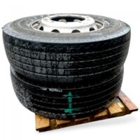 Set Roți 2 Bucăți Volvo 305/70R22.5, 225x825/15