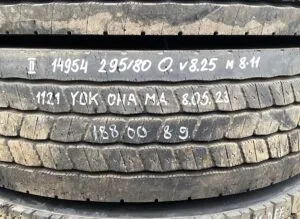Roată volvo 295/80 o. V 8. 25 m 8-11