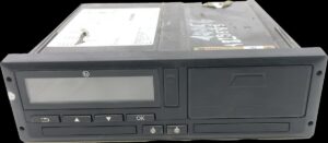 Tahograf scania – model digital cu ecran lcd și butoane de control