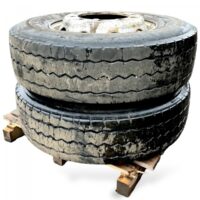 Set 2 Roți Volvo 305/70R22.5 225x825