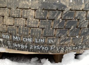 Anvelopă michelin 275/70 r22. 5 8. 25 m7-9 1 Anvelopă michelin 275/70 r22. 5 8. 25 m7-9