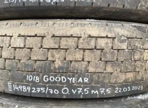 Goodyear 275/70r22. 5 22. 03. 2023