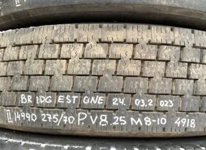 Roată volvo 275/70r22. 5 225×75 225×8. 25-20 bridgestone 14990