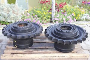 Transmisie finală – hidromotor pentru excavatoare kobelco sk135 sk210 sk235