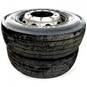 Set 2 roți volvo 305/70r22. 5 225×8. 25/31