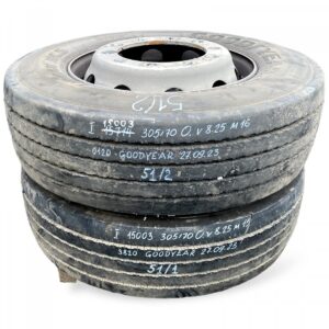 Set roți 2 buc goodyear 305/70r22. 5 8. 25 m15/m16 volvo 1 Set roți 2 buc goodyear 305/70r22. 5 8. 25 m15/m16 volvo