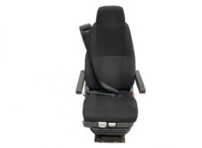 Scaun Șofer pentru Volvo - Negru, cu Centură de Siguranță și Cotieră