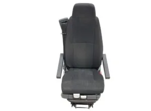 Scaun șofer volvo, negru, cu cotieră