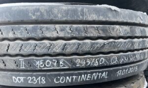 Roată iveco 295/80r22. 5 continental dot 2318 1 Roată iveco 295/80r22. 5 continental dot 2318