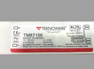 Balast electronic teknoware tm87156, 24vdc t5 28/35w 1 Balast electronic teknoware tm87156, 24vdc t5 28/35w