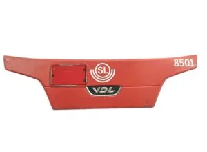 Grilă frontală vdl roșie cu codul 8501 și logo sl