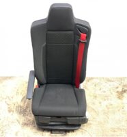 Scaun Pasager Single Renault cu Centură de Siguranță Roșie