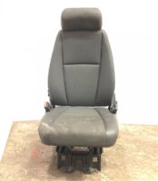 Scaun Pasager Single Scania - Negru, Textil