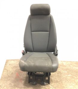 Scaun pasager single scania - negru, textil 1 Scaun pasager single scania – negru, textil