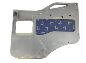 Panou ornament ușă dreapta iveco cu fereastră și insertie albastră decorativă