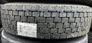 Roată dunlop d 295/80 r22. 5 151/70 m+s 9. 10. 23