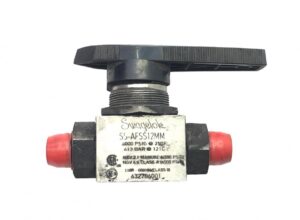Robinet swagelok ss-afss12mm, 6000 psig @ 250f, 413 bar @ 121c 1 Robinet swagelok ss-afss12mm, 6000 psig @ 250f, 413 bar @ 121c