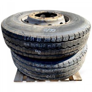 Set roți 2 bucăți dunlop 295/80r225 și nokian tyre 295/80r225 1 Set roți 2 bucăți dunlop 295/80r225 și nokian tyre 295/80r225