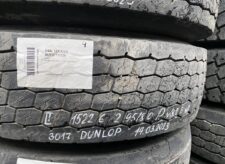 Roată Dunlop 295/80R22.5 - 15226 12100 D A, 2011, reșapată, data inspecției 14.03.2023