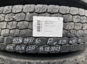 Roată dunlop 295/80r22. 5 14. 03. 2023