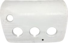 Carcasă Far Stânga Scania - 77700381-11, Albă, Model cu Patru Orificii