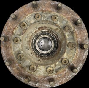 Flanșă roată ax secundar dreapta cu disc frână scania 1 Flanșă roată ax secundar dreapta cu disc frână scania