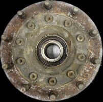 Butuc Roată Ax Secundar cu Frână de Disc Stânga pentru Scania