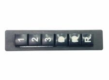 Comutator selector de viteze Scania cu butoane numerotate 1, 2, 3 și R