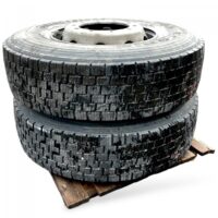 Set 2 Roți Scania 315/80R22.5