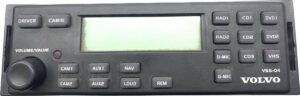 Radio volvo vss-04 pentru cabină și șofer, model cu multiple intrări auxiliare și funcții multimedia