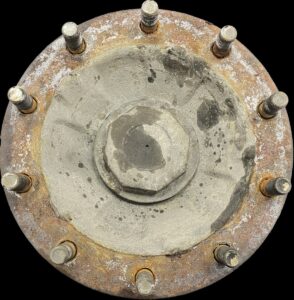Butuc roată ax secundar frână cu disc stânga volvo 85107750 85111448 85111791 85114470 3092710 7485114470 3988838 21024206 21116569
