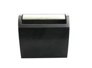 Compartiment de depozitare sub pat, negru, cu mâner argintiu, pentru daf 1683900/1656503