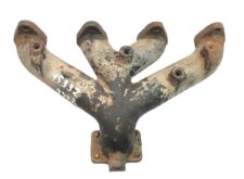 Galerie de evacuare auto, metalică, uzată, cod 15332-9372