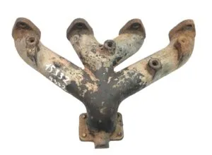 Galerie de evacuare auto, metalică, uzată, cod 15332-9372