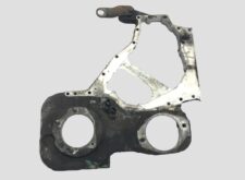 Placă de distribuție motor auto metalică uzată