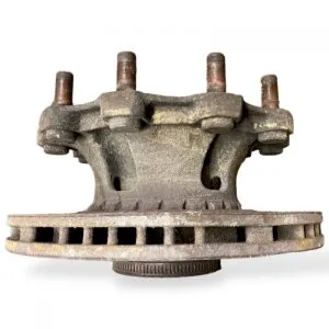 Butuc roată ax secundar frână cu disc stânga volvo 85107750 85111448 85111791 85114470 85103803 21575071 20567114 7485114470 21048400 20428193 7420515093 7421116569