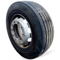 Roată Mercedes 275/70R22.5 cu Anvelopă Dunlop SP 372 225x75-12