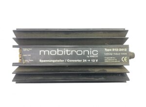 Convertor de tensiune mobitronic by waeco, type 812-2412, 24v la 12v, 12a/8a 1 Convertor de tensiune mobitronic by waeco, type 812-2412, 24v la 12v, 12a/8a