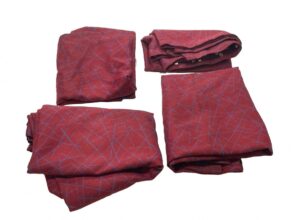 Set perdele bordo pentru iveco, model texturat 1 Set perdele bordo pentru iveco, model texturat