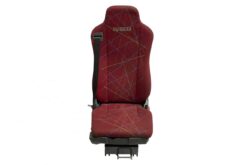 Scaun Pasager Single Iveco, Culoare Roșu, Model Original 504064881