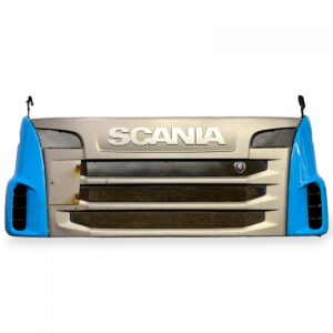 Grilă față scania cu elemente albastre 1 Grilă față scania cu elemente albastre