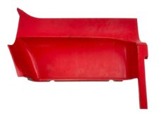 Placă de trepte din plastic roșu, dreapta, pentru Scania 1442654